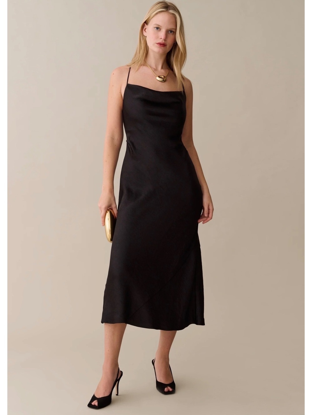 NWT o.p.t by Few Moda Ailani Midi Dress Size Small Black
